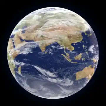 Rotating globe