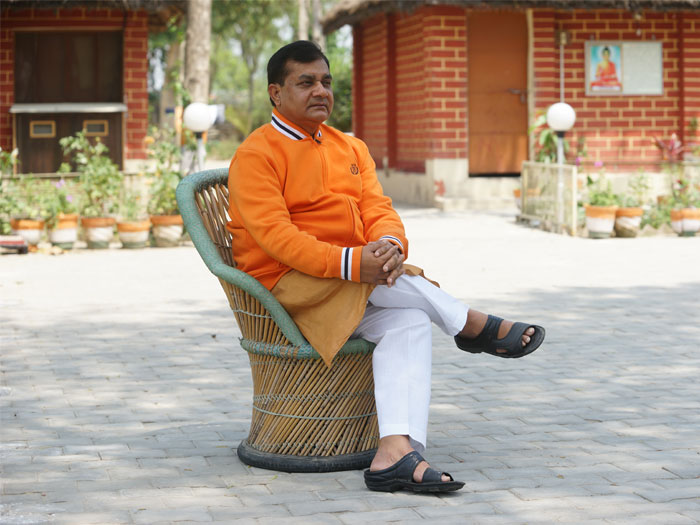 Ashish Bhaiya at the Ganga