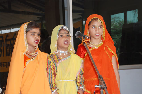 Ganga Vatika older girls mentoring