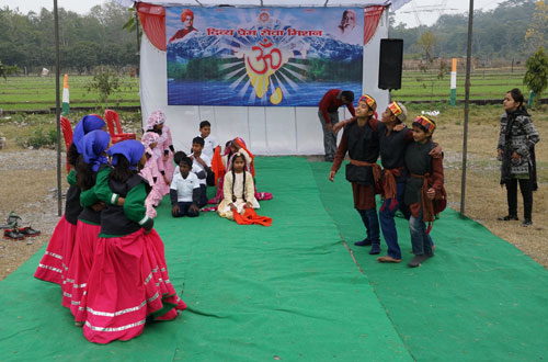 Ganga Vatika campus moment