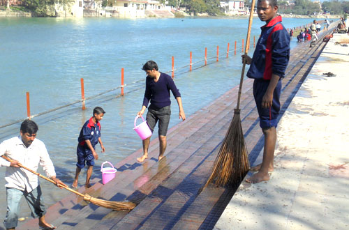 Nirmal Ganga Swach Bharat Abhiyan — Divya Prem Sewa Mission, Haridwar