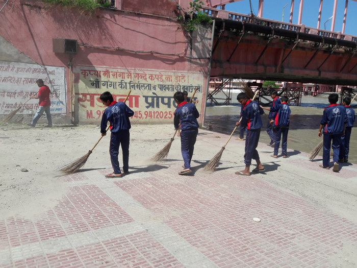 Nirmal Ganga Swach Bharat Abhiyan — Divya Prem Sewa Mission, Haridwar