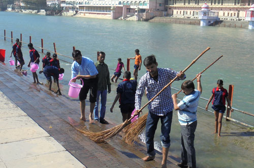 Nirmal Ganga Swach Bharat Abhiyan — Divya Prem Sewa Mission, Haridwar