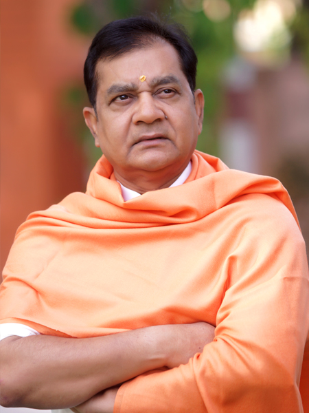Ashish Bhaiya at the Sewa Kunj campus — Divya Prem Sewa Mission