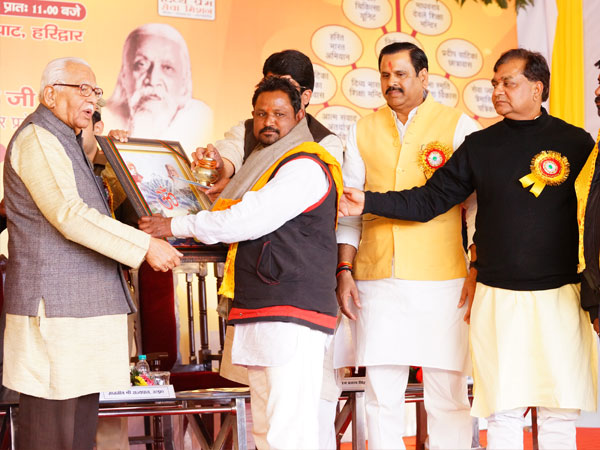 UP Governor at Divya Prem Sewa Mission Haridwar 2018