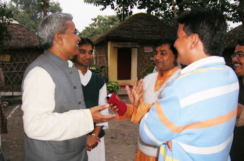 VIP Guest at DPSM &mdash; Divya Prem Sewa Mission, Haridwar